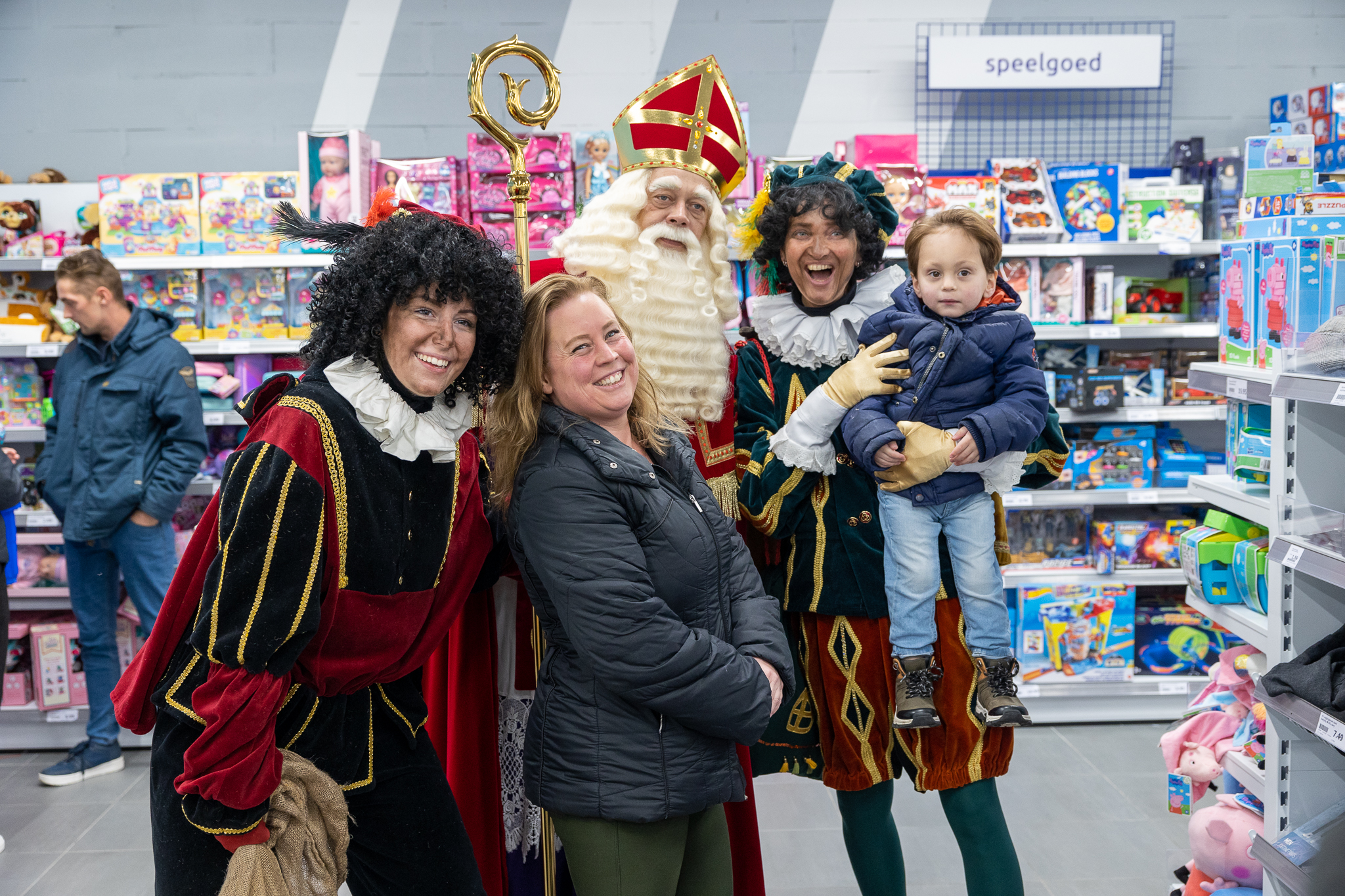 Bezoek Sinterklaas 2022